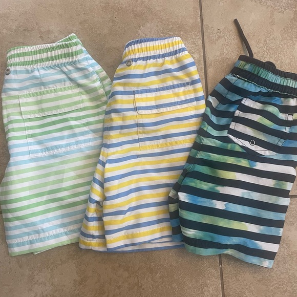 New Toobydoo and rockets of Awesome swim shorts. Lot of 3. Size 5/6. - Picture 1 of 2